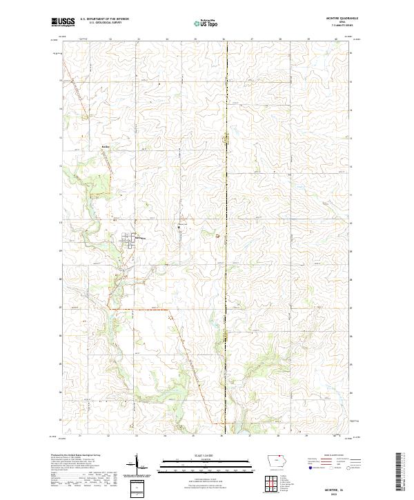 McIntire topographic map thumbnail