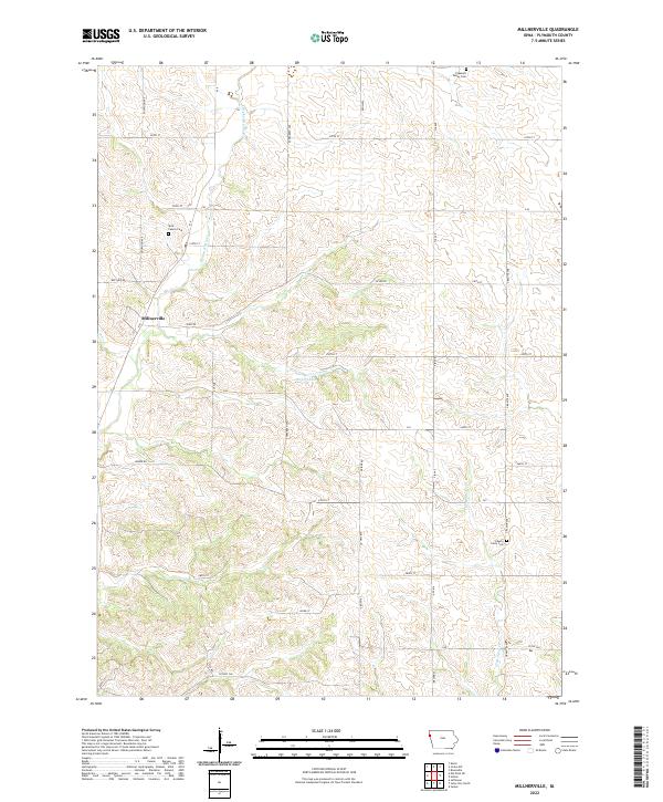 Millnerville topographic map thumbnail