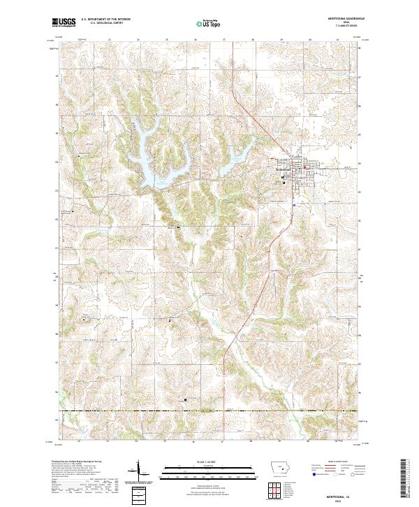 Montezuma 2022 topographic map thumbnail