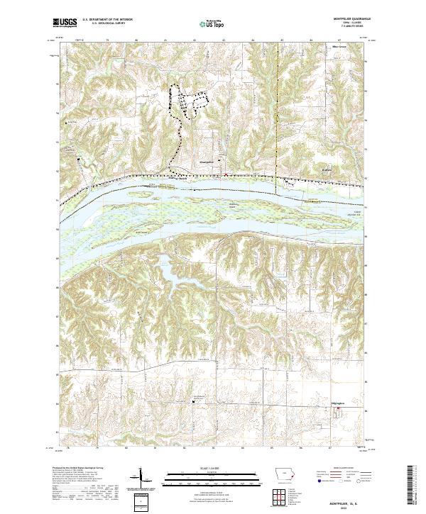 Montpelier topographic map thumbnail