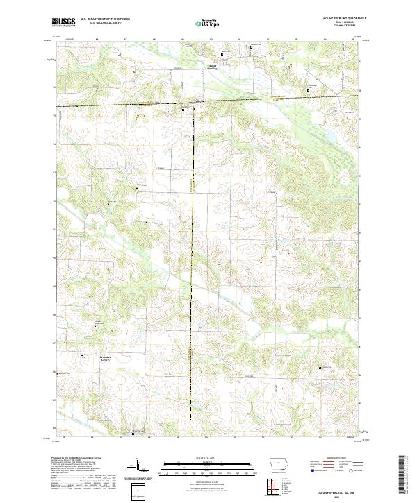 Mount Sterling 2022 topographic map thumbnail