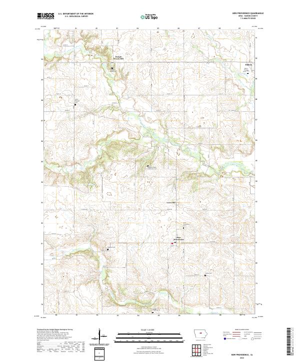New Providence topographic map thumbnail