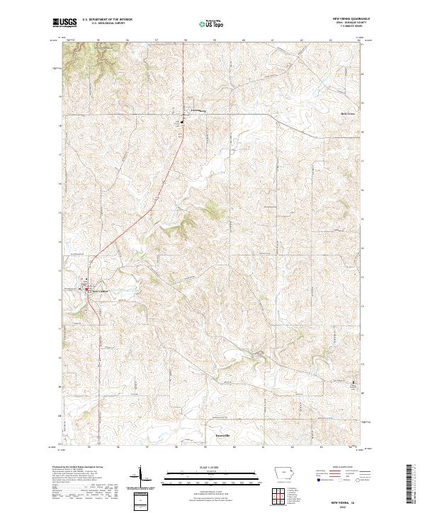 New Vienna 2022 topographic map thumbnail