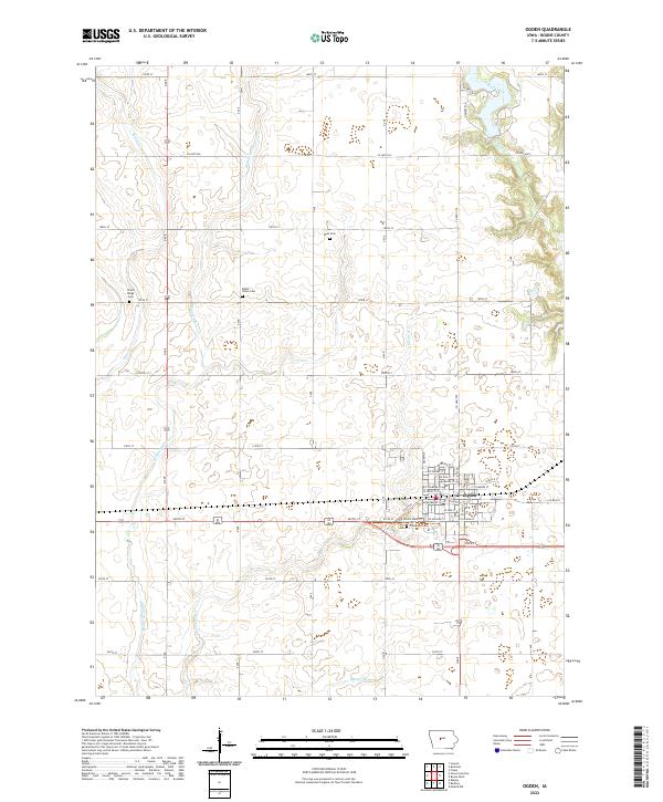 Ogden 2022 topographic map thumbnail