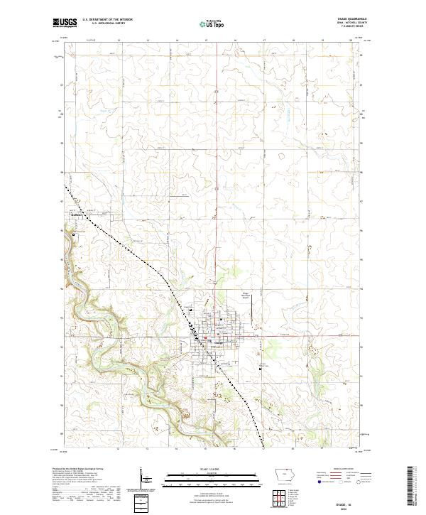 Osage 2022 topographic map thumbnail