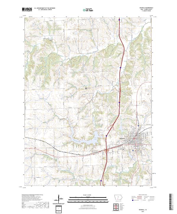 Osceola 2023 topographic map thumbnail
