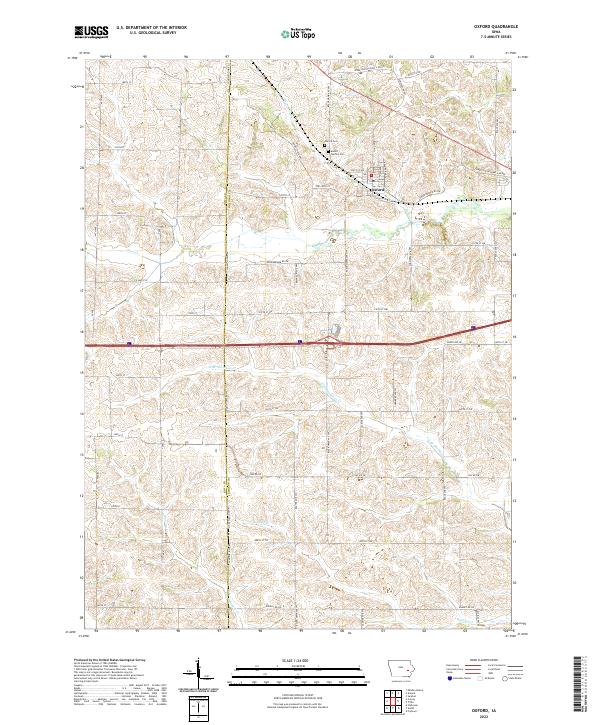 Oxford 2022 topographic map thumbnail