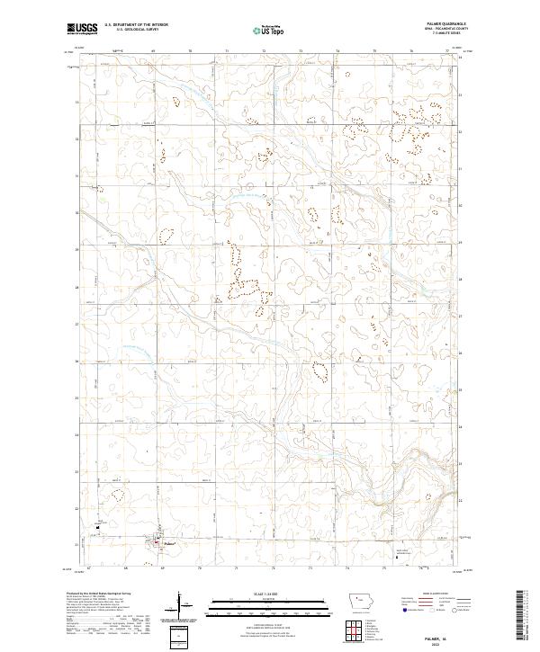 Palmer topographic map thumbnail
