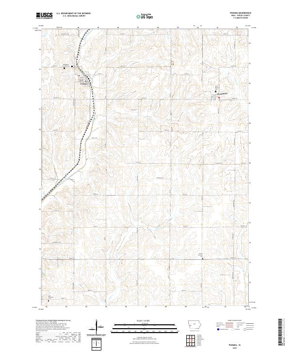 Panama topographic map thumbnail