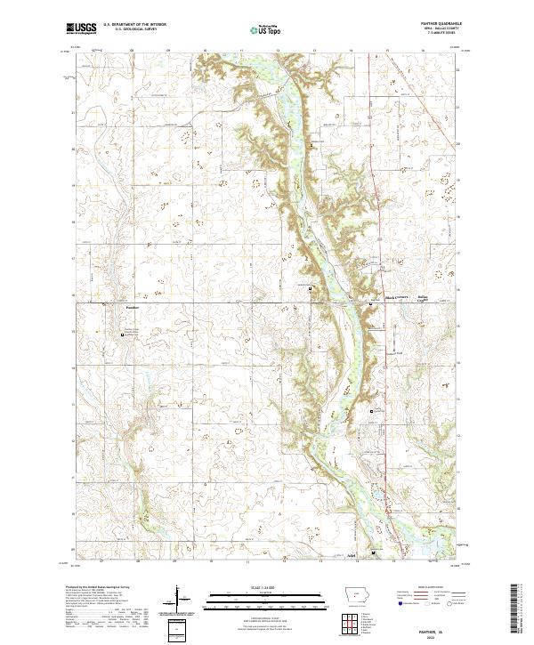 Panther topographic map thumbnail