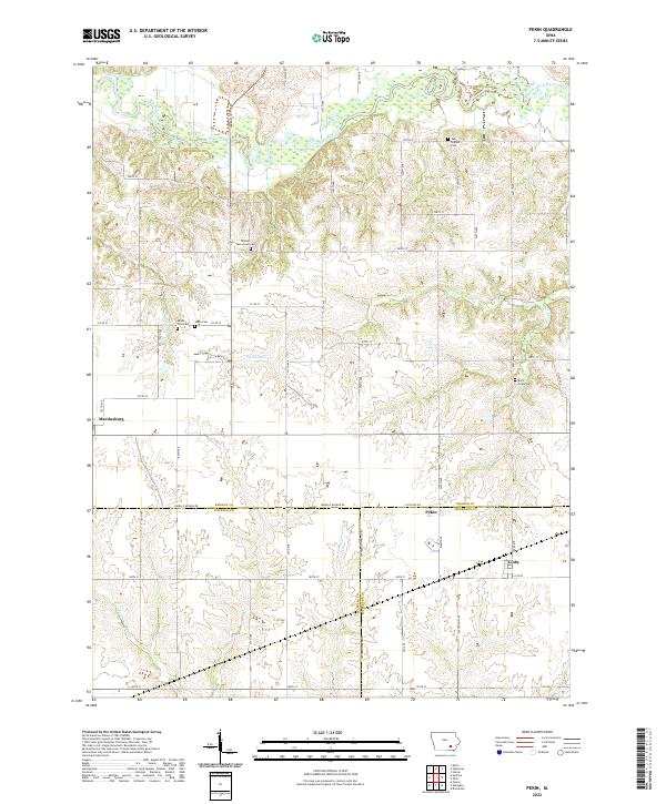 Pekin topographic map thumbnail