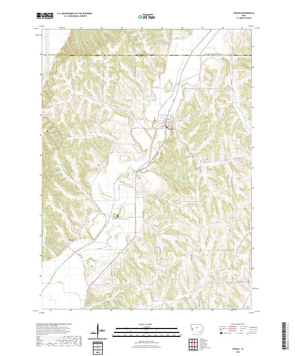 Pisgah 2022 topographic map thumbnail
