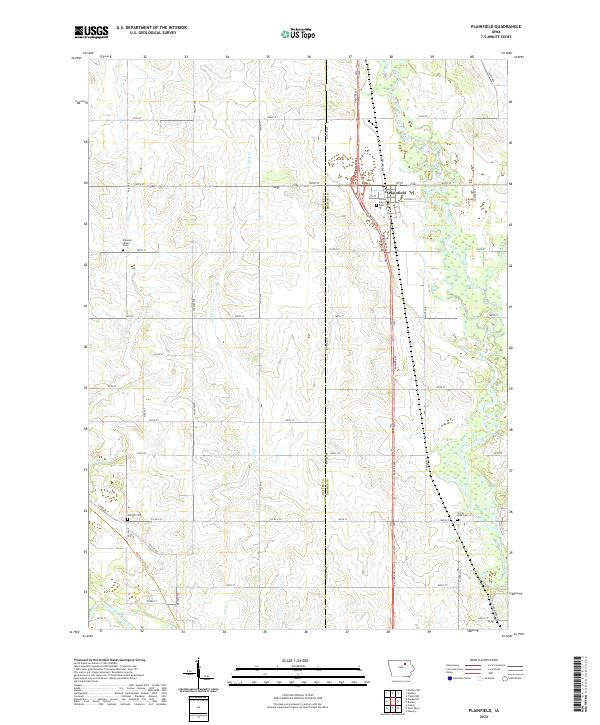 Plainfield topographic map thumbnail