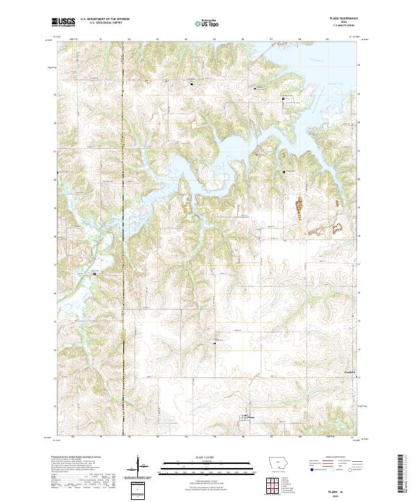Plano 2022 topographic map thumbnail