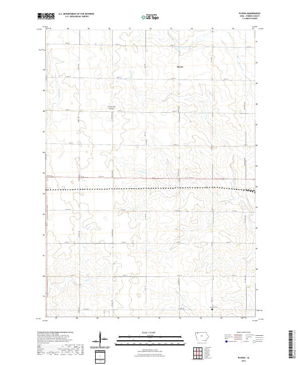 Plessis topographic map thumbnail