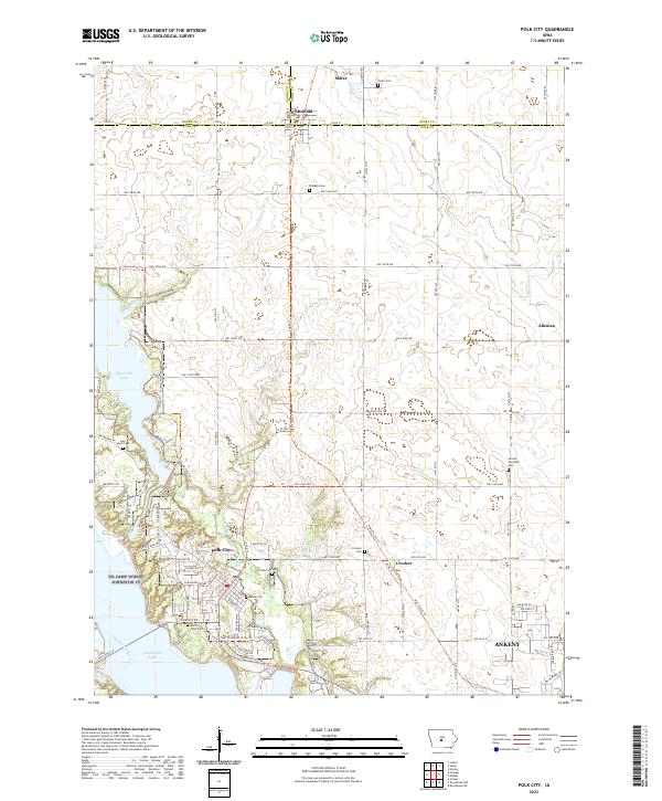 Polk City topographic map thumbnail