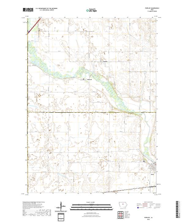Popejoy topographic map thumbnail