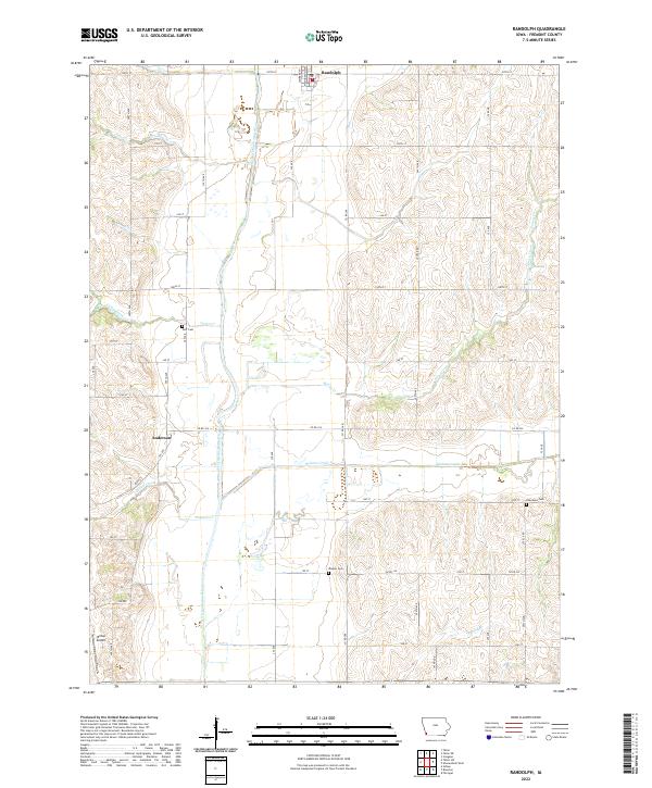Randolph topographic map thumbnail