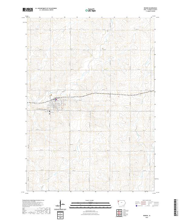 Remsen topographic map thumbnail