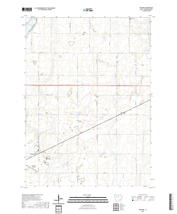 Richard topographic map thumbnail