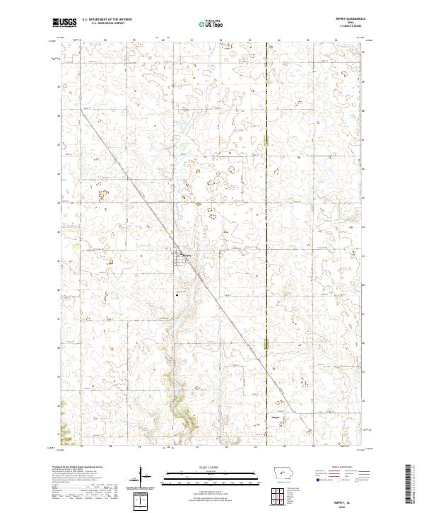 Rippey topographic map thumbnail