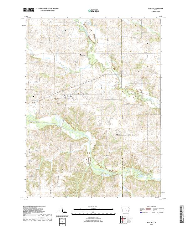 Rose Hill topographic map thumbnail