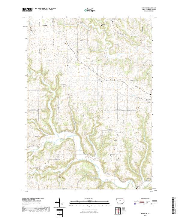 Rossville topographic map thumbnail