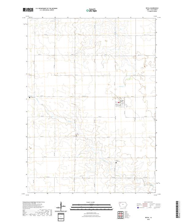 Royal 2022 topographic map thumbnail