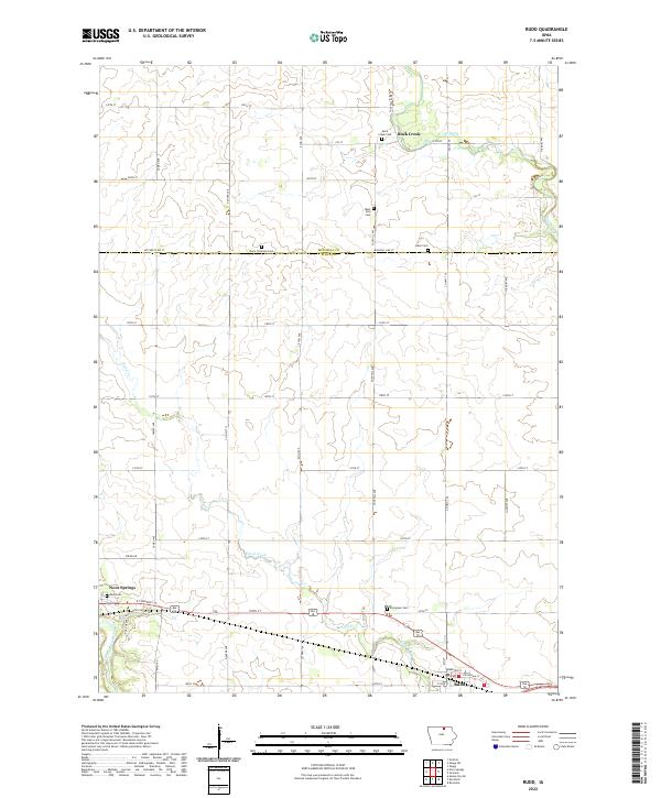 Rudd 2022 topographic map thumbnail