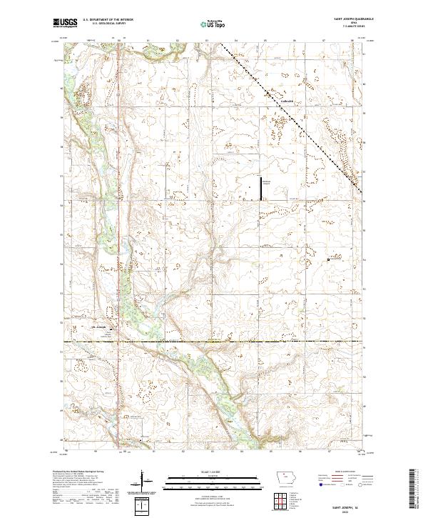 Saint Joseph topographic map thumbnail