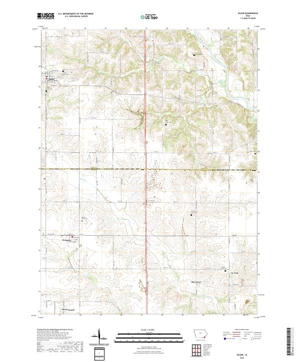 Salem topographic map thumbnail