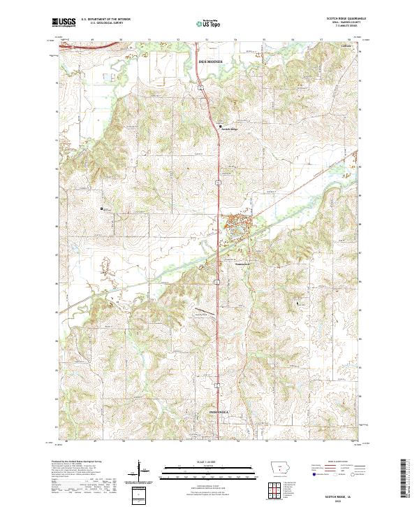 Scotch Ridge 2022 topographic map thumbnail