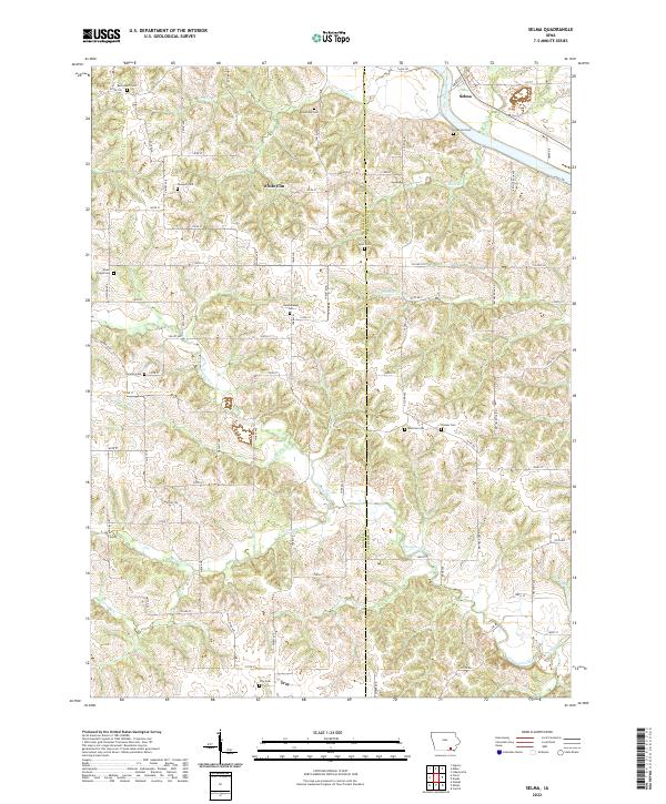 Selma 2022 topographic map thumbnail