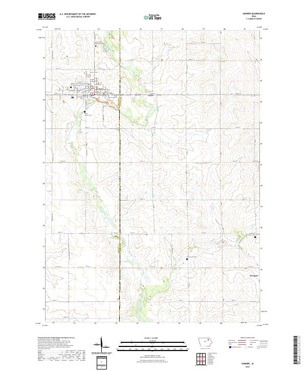Sumner 2022 topographic map thumbnail