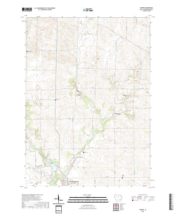 Thorpe 2022 topographic map thumbnail
