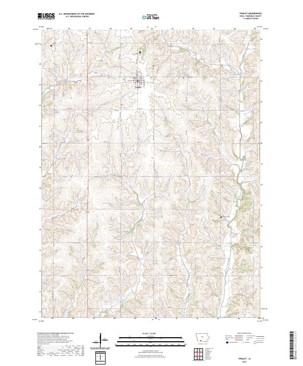 Tingley 2023 topographic map thumbnail