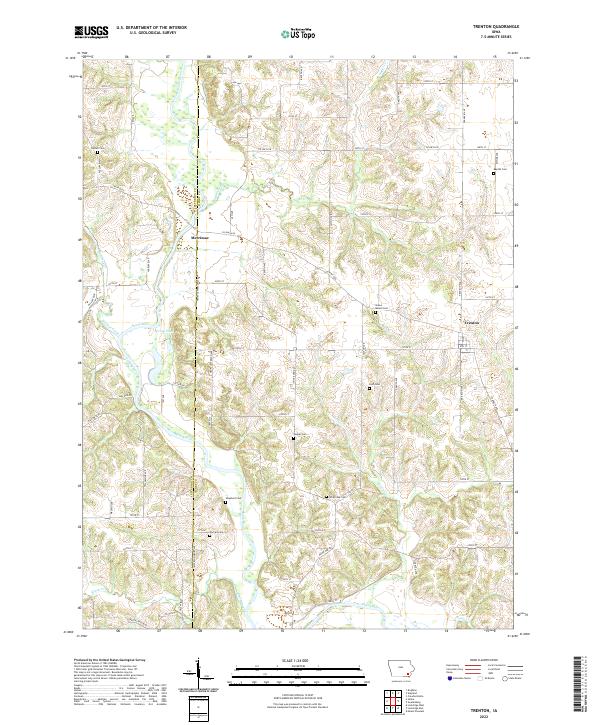 Trenton topographic map thumbnail