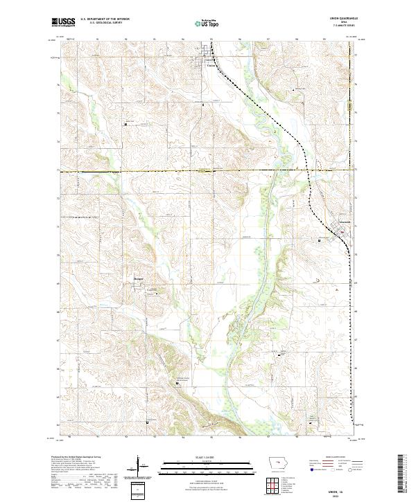 Union topographic map thumbnail