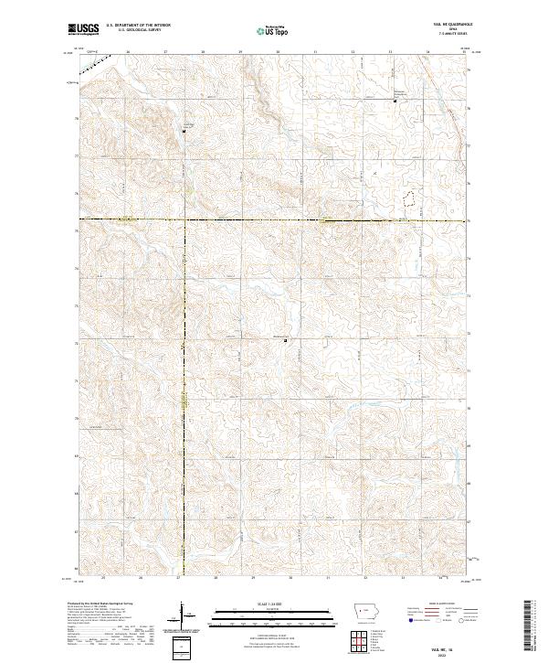 Vail NE 2022 topographic map thumbnail