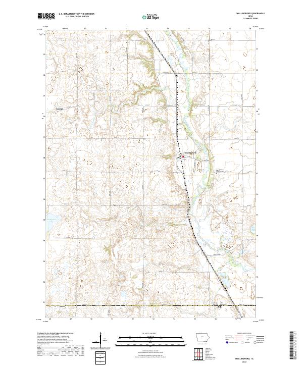 Wallingford 2022 topographic map thumbnail