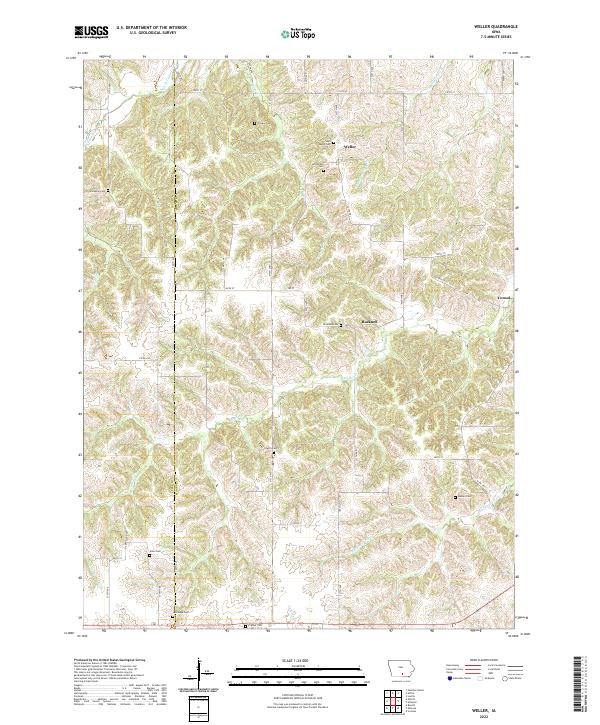 Weller 2022 topographic map thumbnail