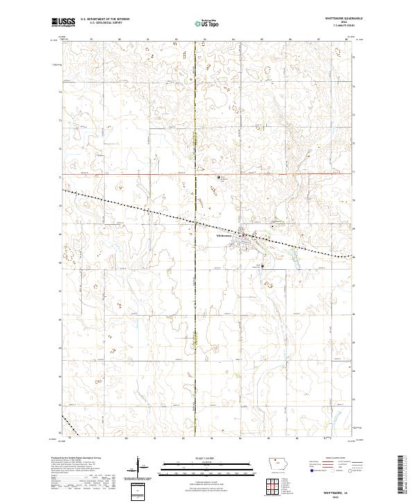 Whittemore 2022 topographic map thumbnail