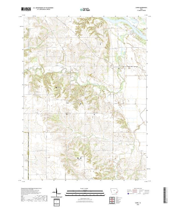 Cairo topographic map thumbnail