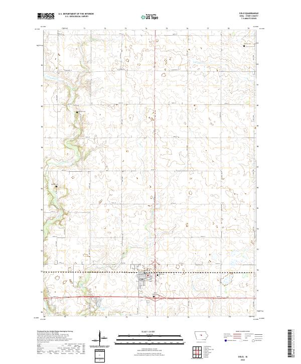 Colo topographic map thumbnail