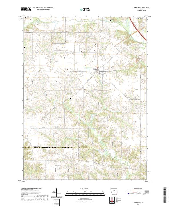 Libertyville topographic map thumbnail