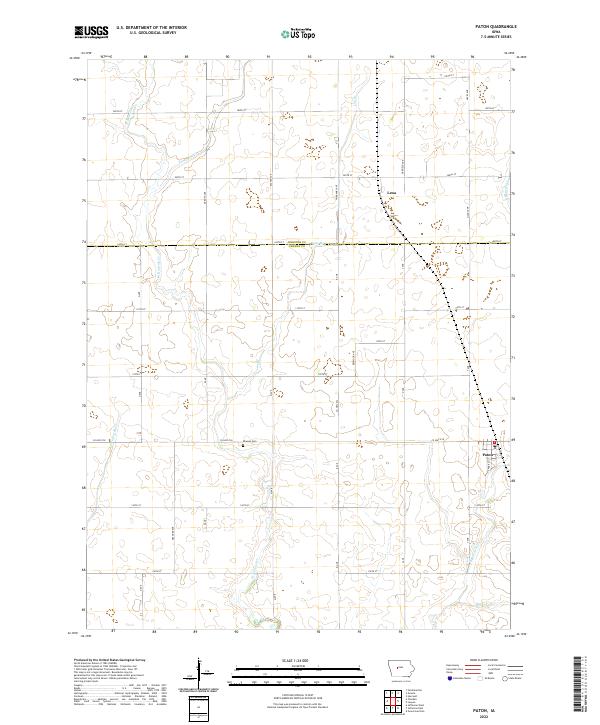 Paton 2022 topographic map thumbnail