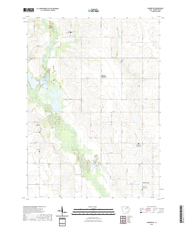 Sumner SW 2022 topographic map thumbnail