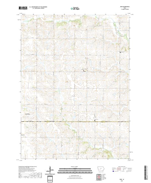 Zion 2022 topographic map thumbnail