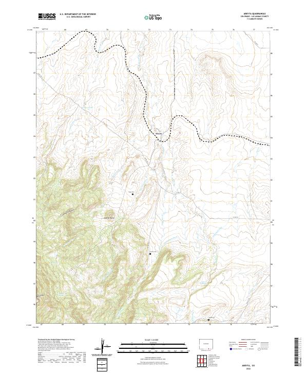 Abeyta topographic map thumbnail