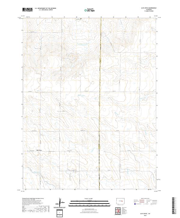 Alta Vista topographic map thumbnail